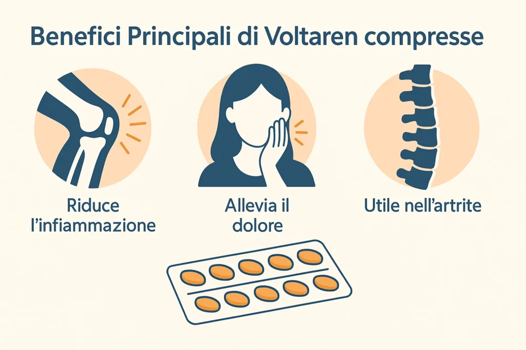 Benefici Principali di Voltaren compresse